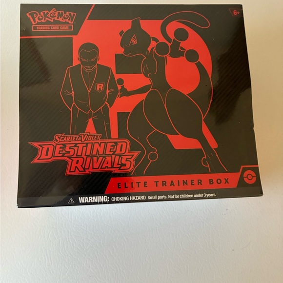Pokemon Destined Rivals Elite Trainer Box - Black and Red - Picture 1 of 4